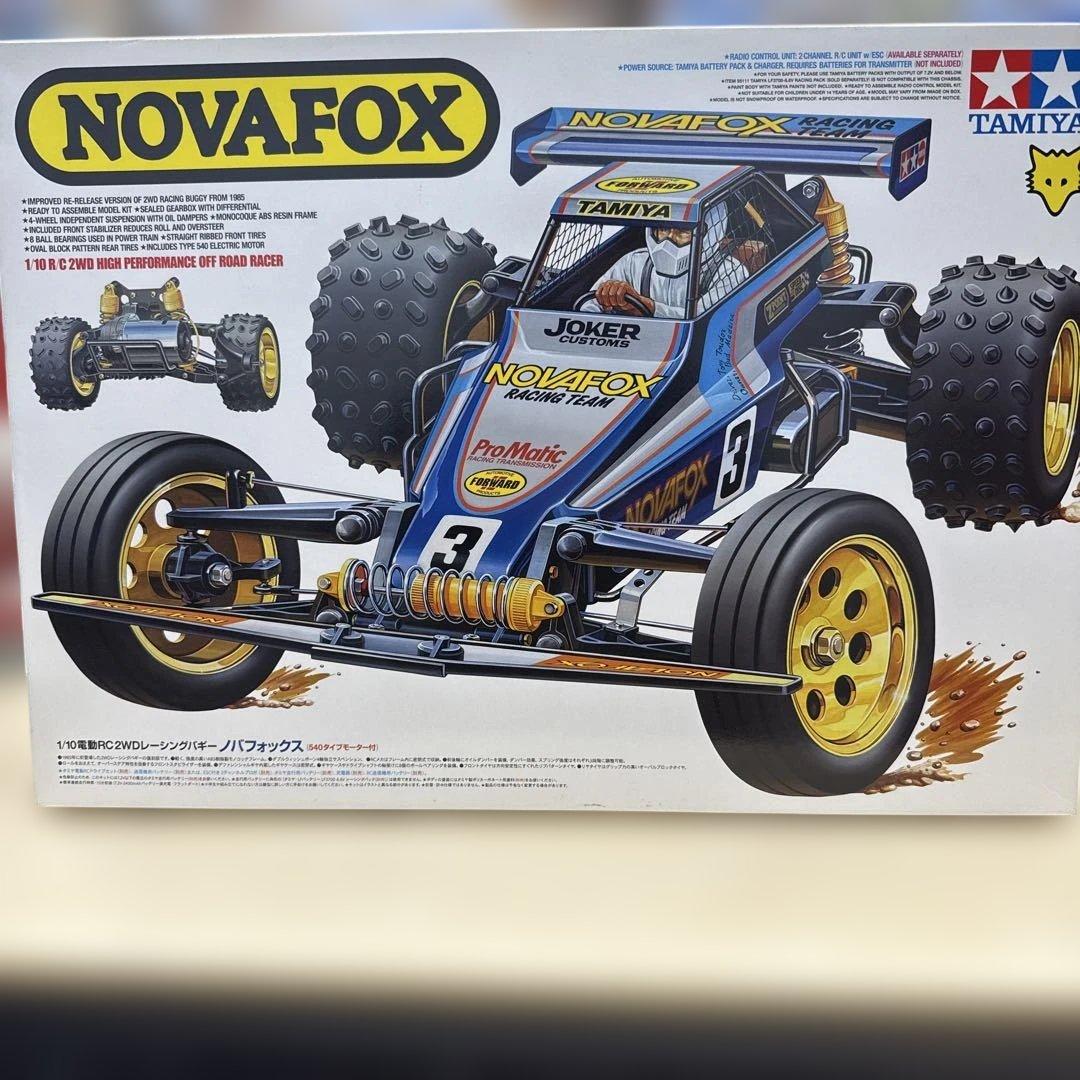 9 TAMIYA NOVAFOX 1/10 RC フォックス