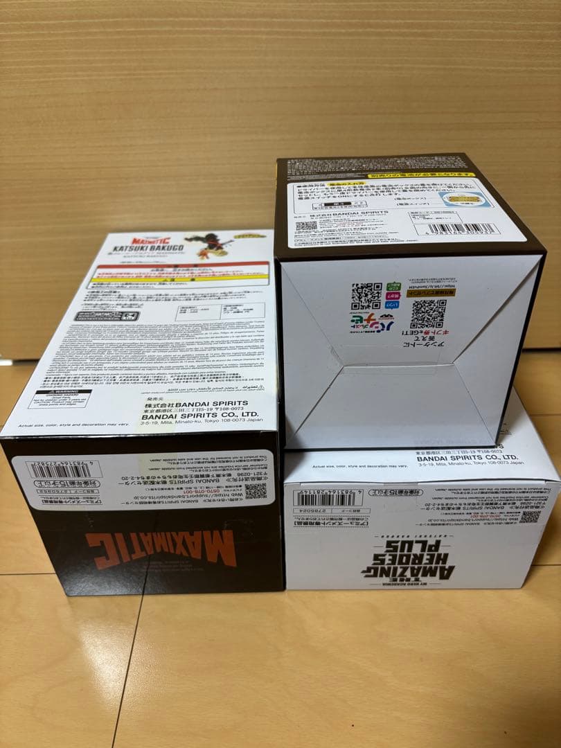 僕のヒーローアカデミア　爆豪勝己　フィギュアセット　新品未開封