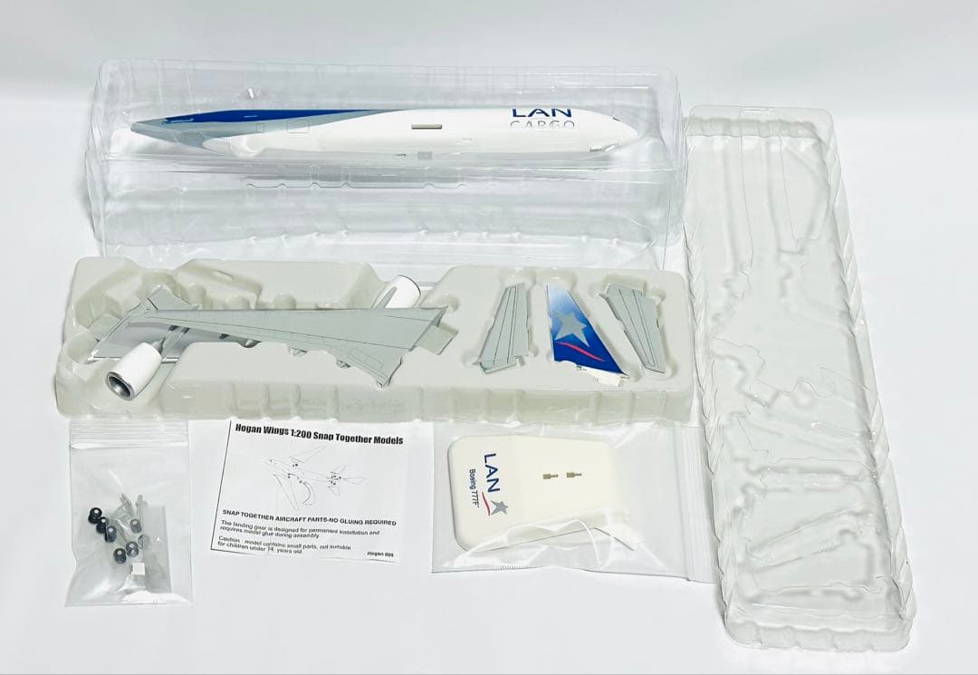 航空機・ヘリコプター hogan wings 1/200 B777-200 LAN CARGO