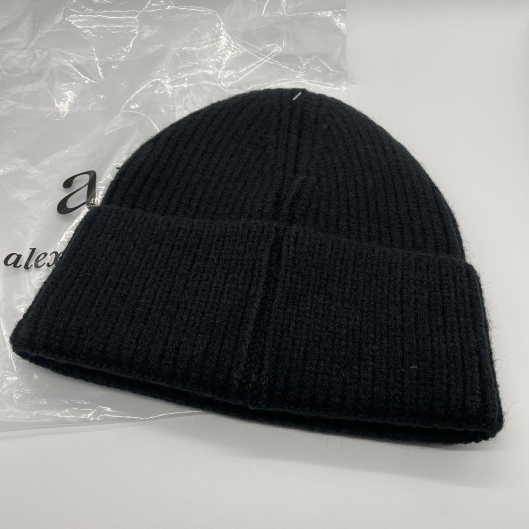 ニット帽 ビーニー 黒