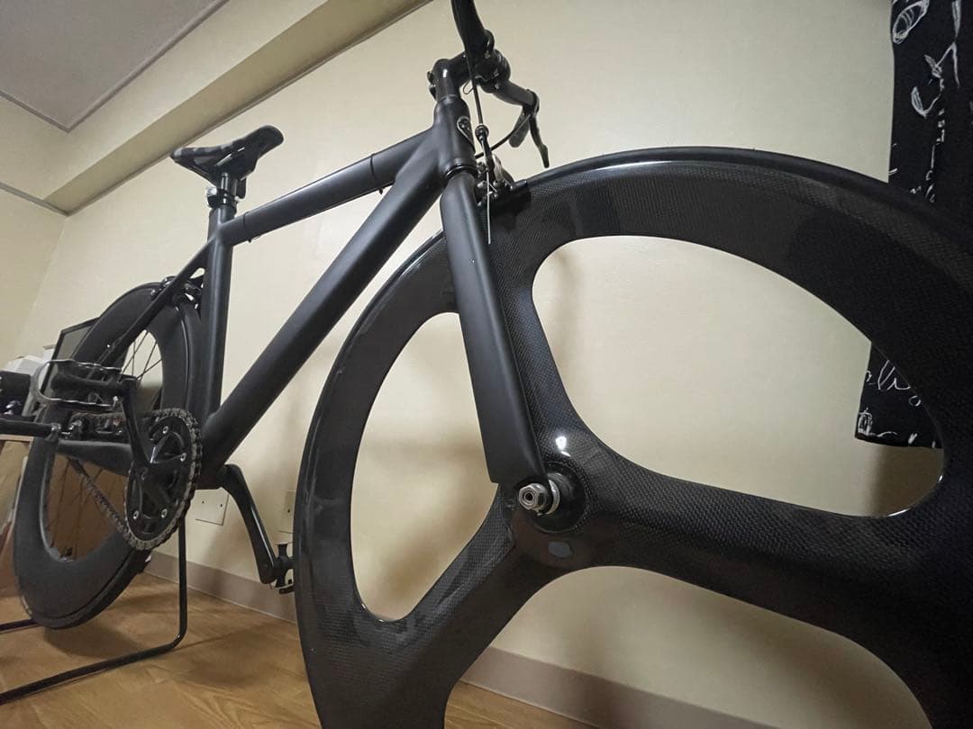 l*y様 ピストバイク リアハブ固定スタンド クリプトナイト U字ロック パーツ