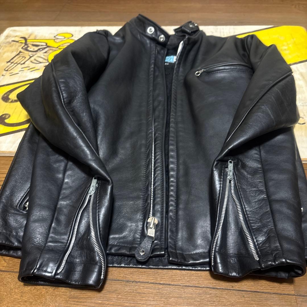 美品‼️schott641 40インチシングルライダース　インナーボア付