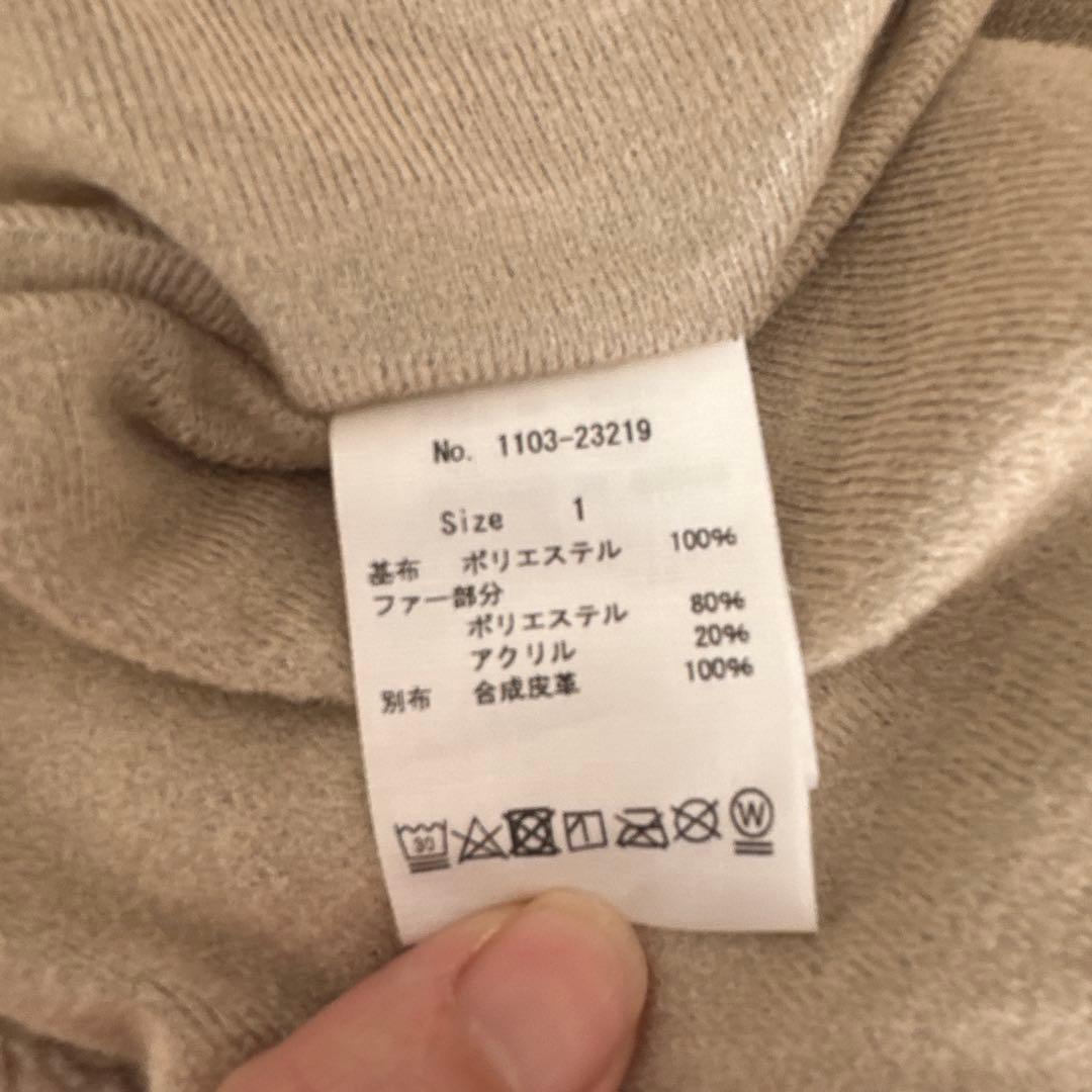 CPG GOLF クロップド丈 ボアジップパーカー