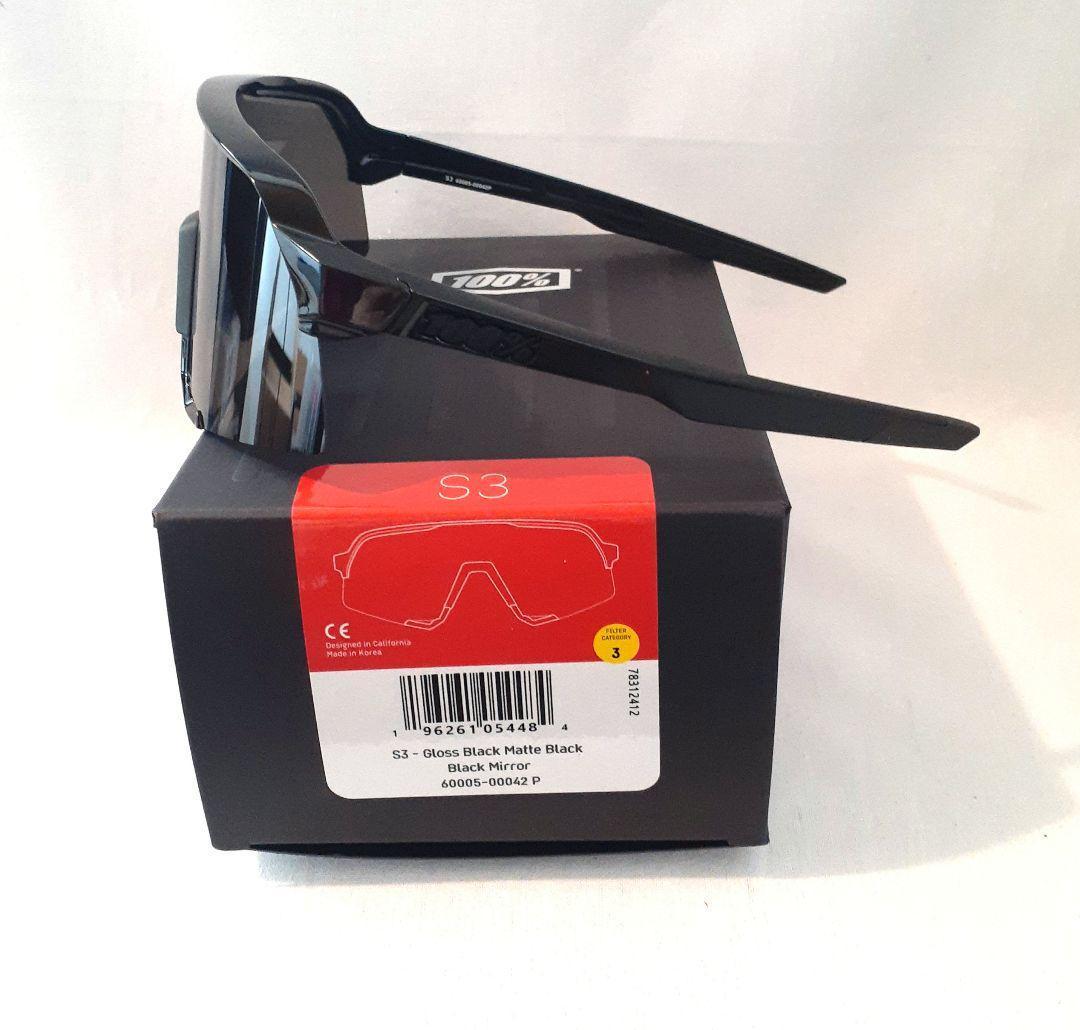 まぁくん 新モデル 100% S3 マットグロスブラック ワンハンドレッド