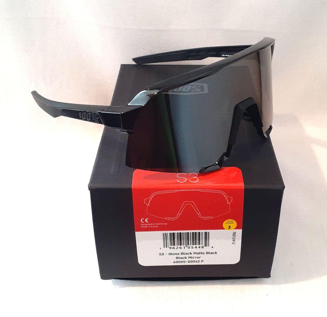 まぁくん 新モデル 100% S3 マットグロスブラック ワンハンドレッド