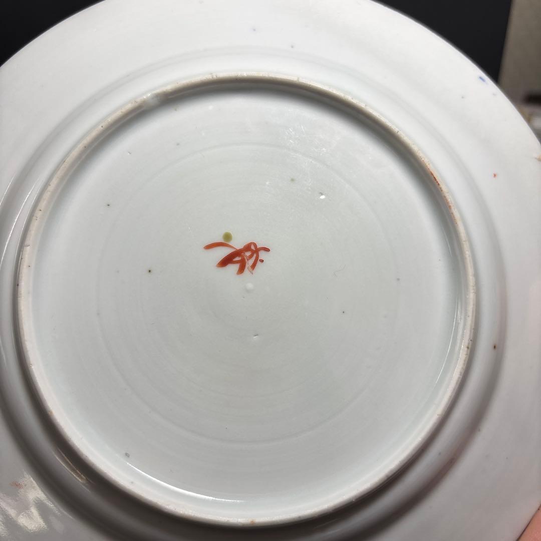 オールド香蘭社　明治期　デザート皿　里帰り品