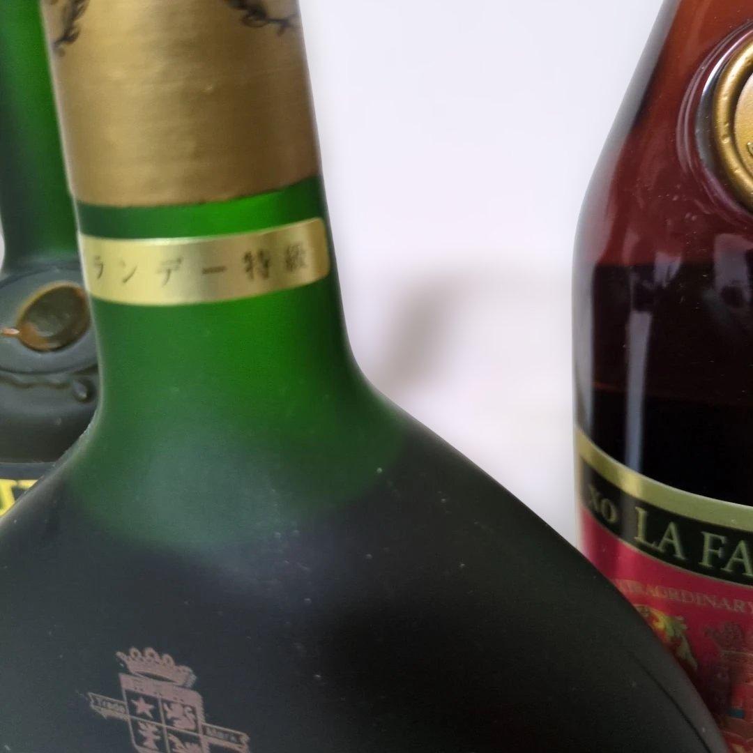 フランス産ブランデー5本セット　 （特級2本含）XO、NAPOLEON