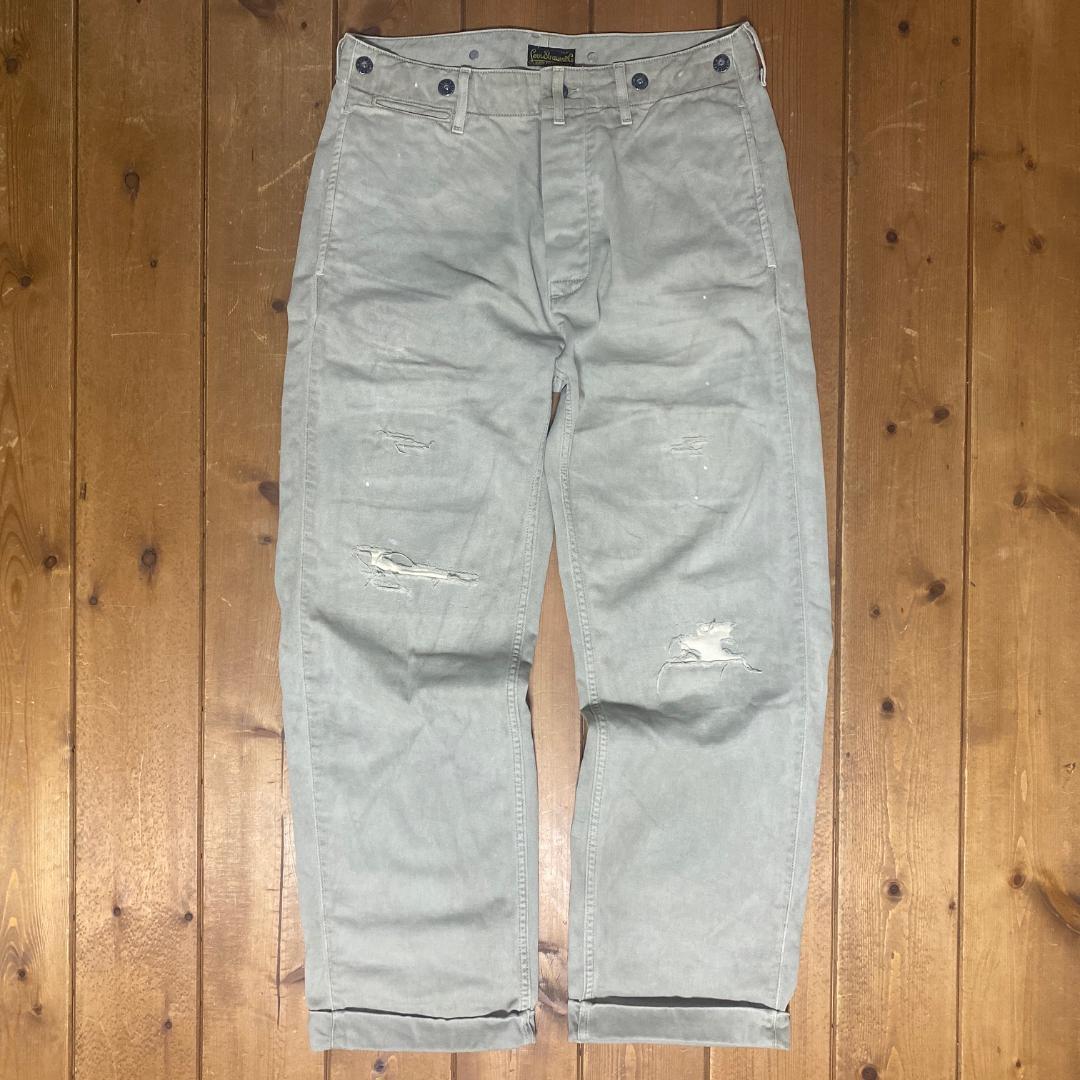 ジョニーデップ着用 リーバイス LVC 20s ビンテージ加工 チノ トラウザー