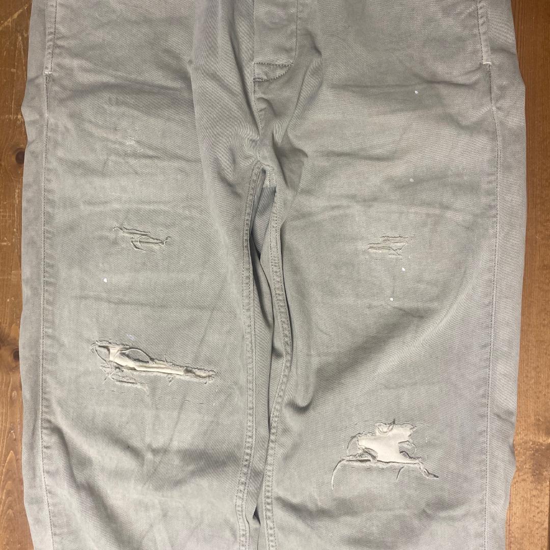 ジョニーデップ着用 リーバイス LVC 20s ビンテージ加工 チノ トラウザー