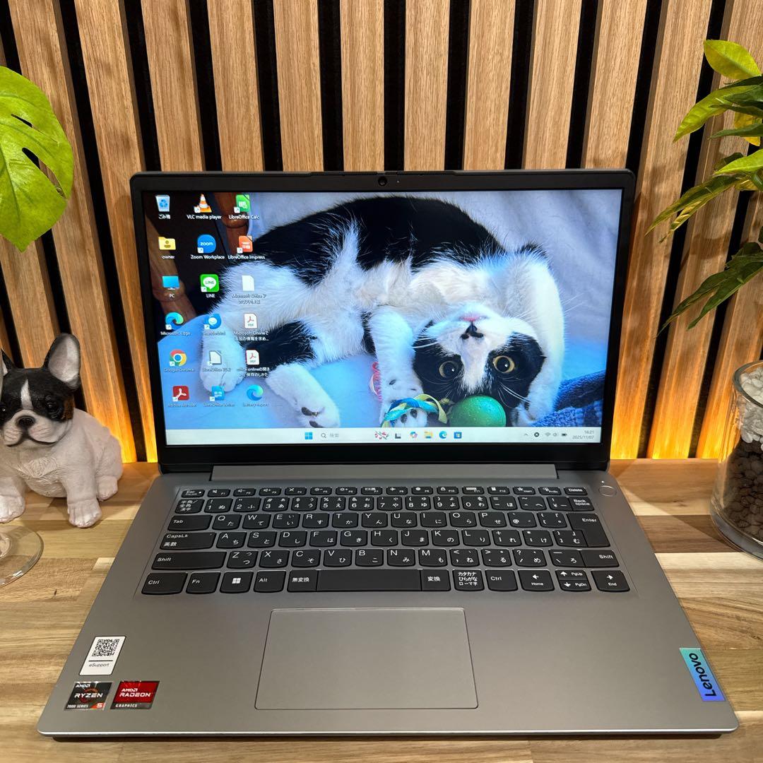準美品 2024年モデル‼️IdeaPad☘Ryzen5☘フルHD☘ノートパソコン