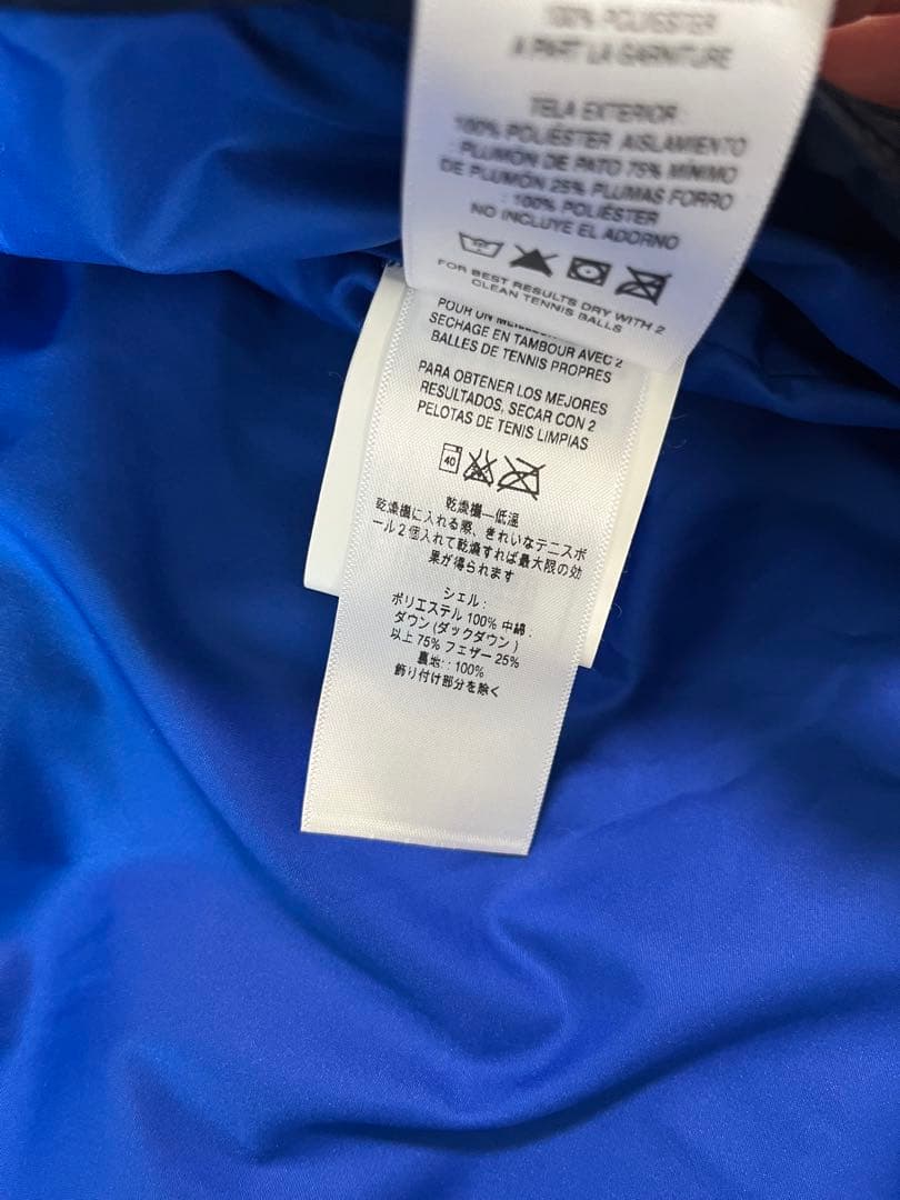 patagonia ダウン ジャンプスーツ 18-24M ネイビー