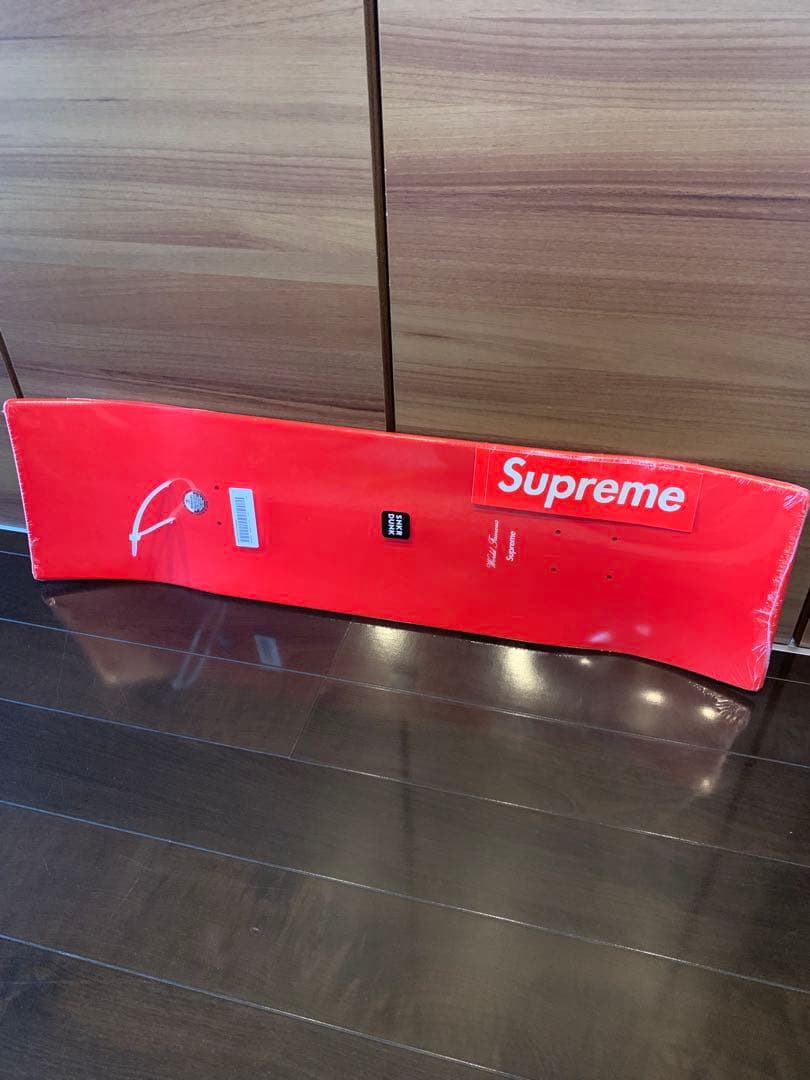 Supreme スケートボードデッキ レッド