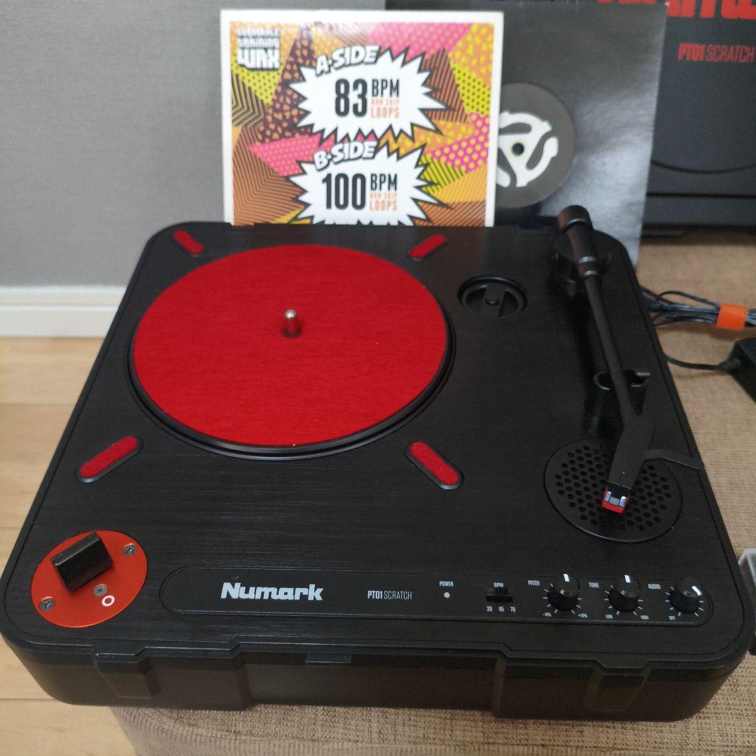難あり おまけ多数 Numark PT01 Scratch ポータブル