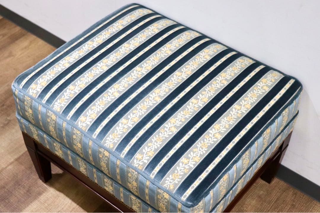 GMIK305○メープル不二屋 スツール オットマン 腰掛け ファブリック ヨー