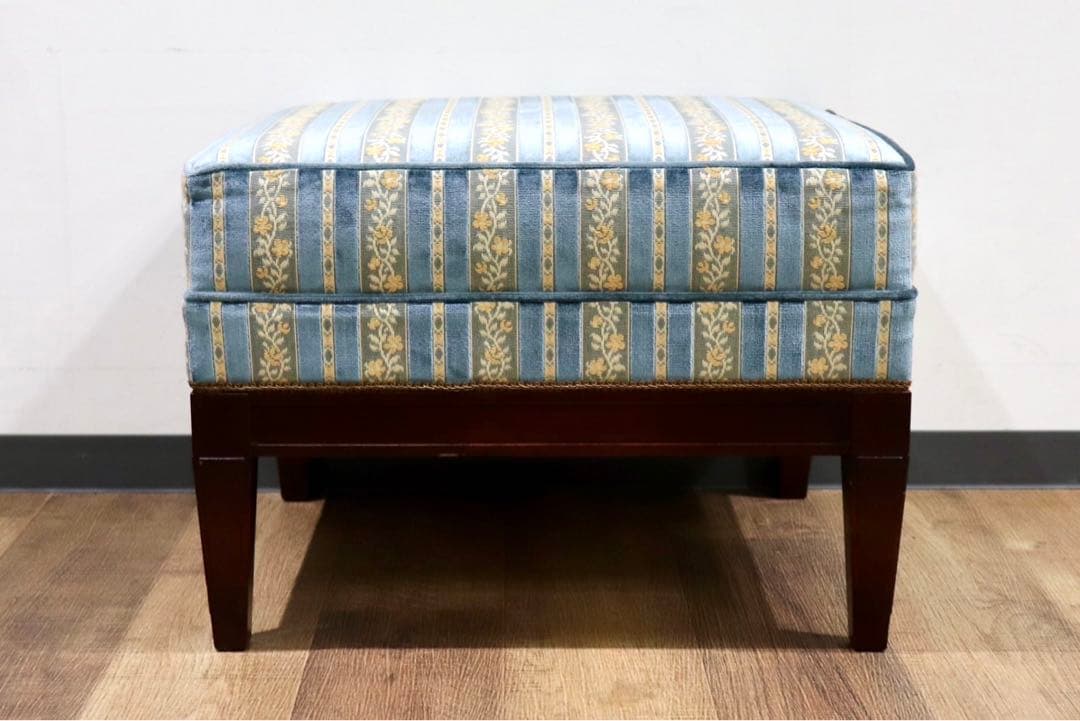 GMIK305○メープル不二屋 スツール オットマン 腰掛け ファブリック ヨー