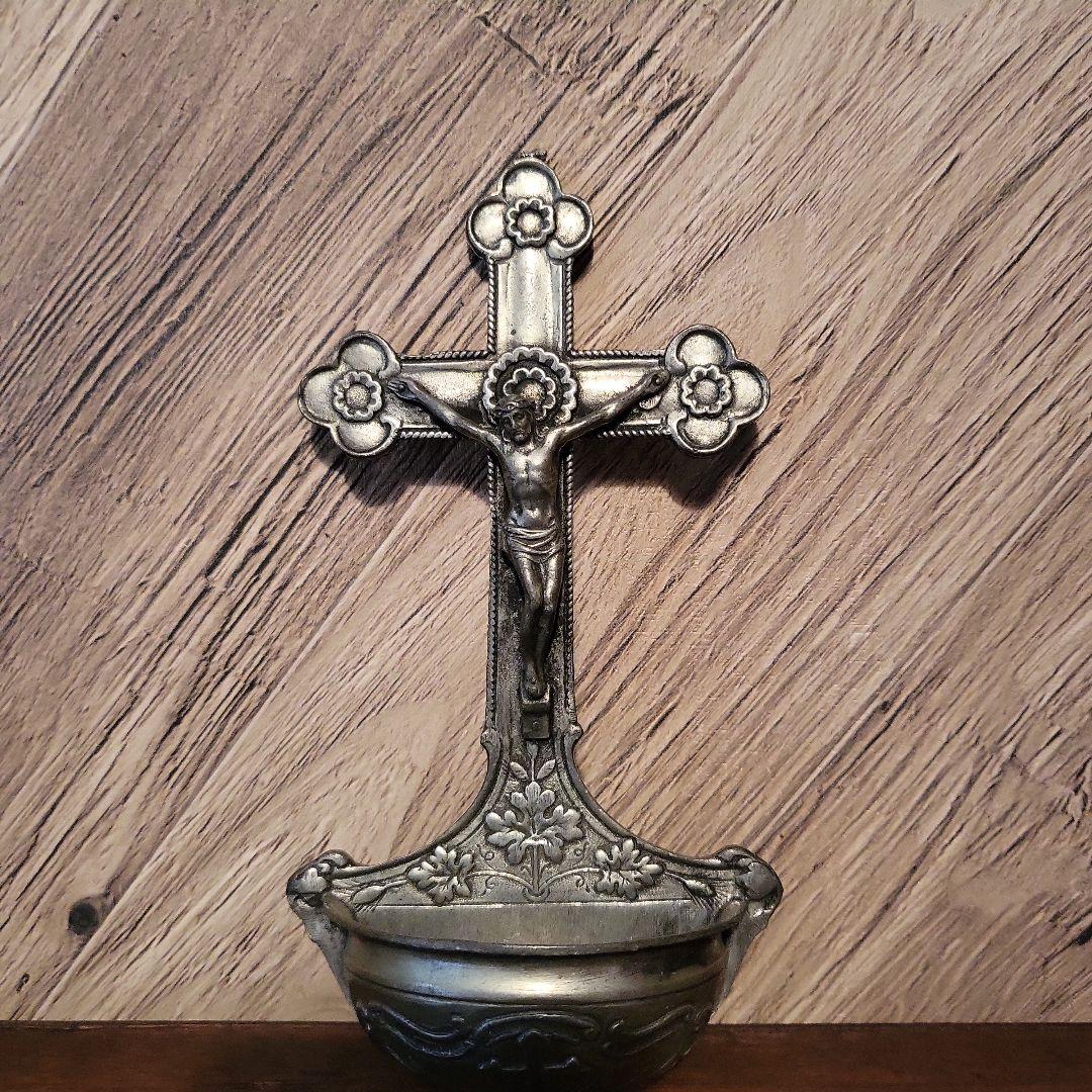 十字架 キリスト像　木製・鉄製