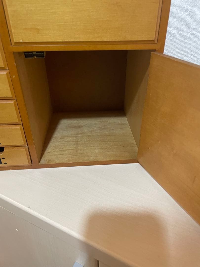 昭和レトロ　木製　薬箱　小引き出し　引き出し　古道具　　ヴィンテージ