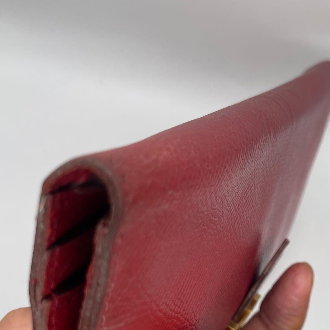 HERMESエルメス べアンクラシック二つ折り長財布　C刻印