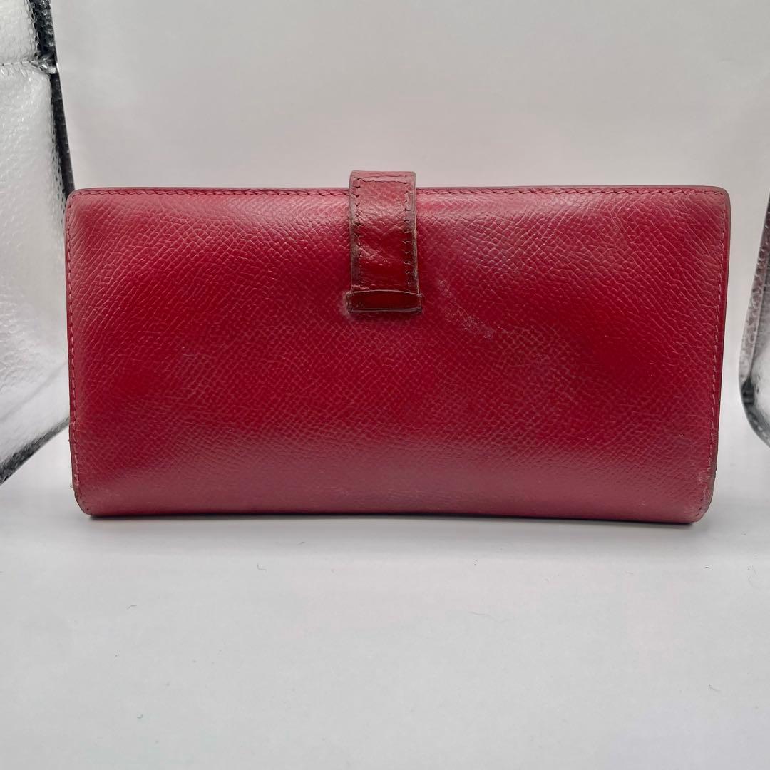 HERMESエルメス べアンクラシック二つ折り長財布　C刻印