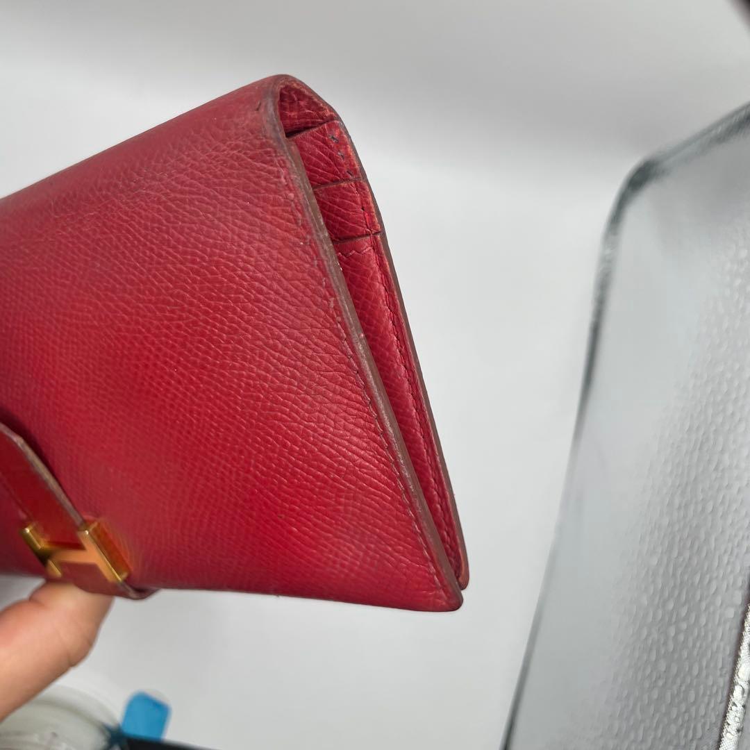 HERMESエルメス べアンクラシック二つ折り長財布　C刻印