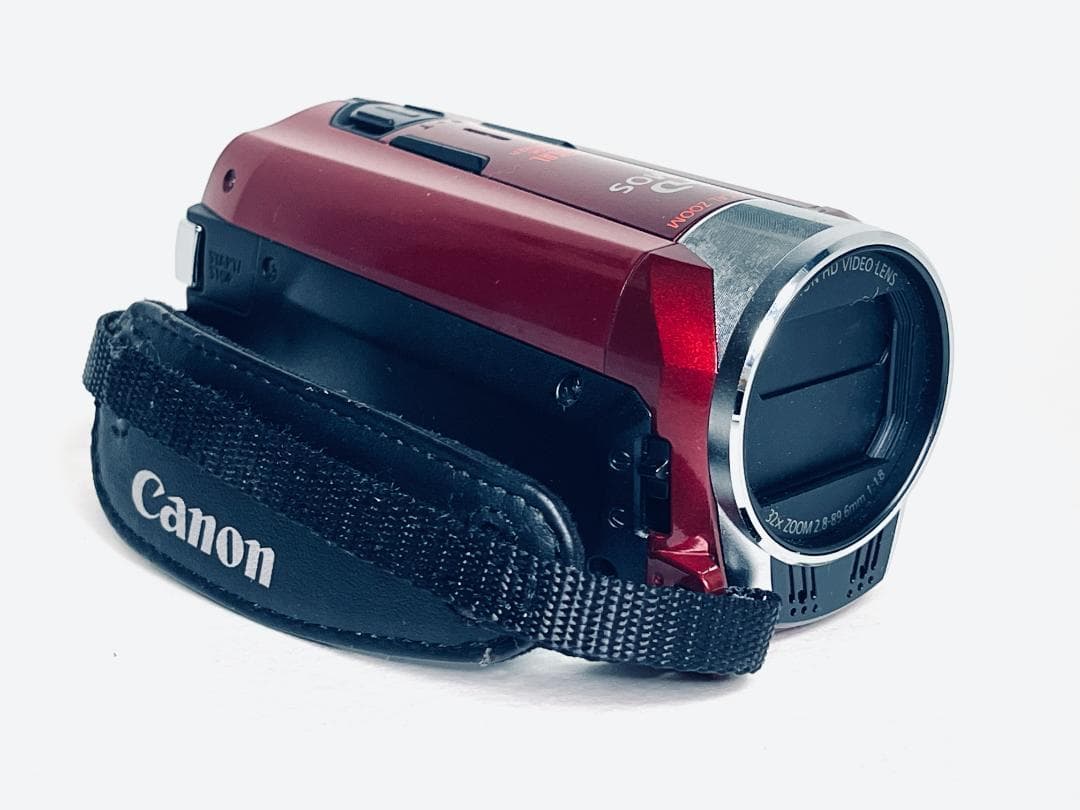 【中古】Canon キヤノン iVIS HF R32 レッド Wi-Fi カメラ