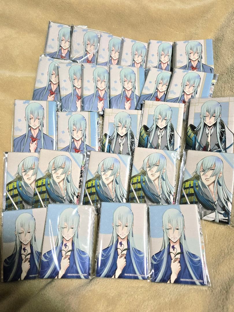 刀剣乱舞 江雪左文字 スクエア缶バッジ