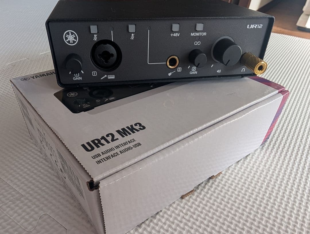 Yamaha UR12 MK3 USBオーディオインターフェイス