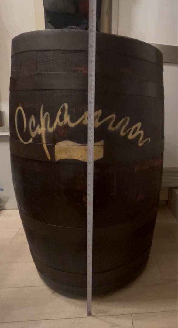 白州ウィスキー樽本体　キャスター付き