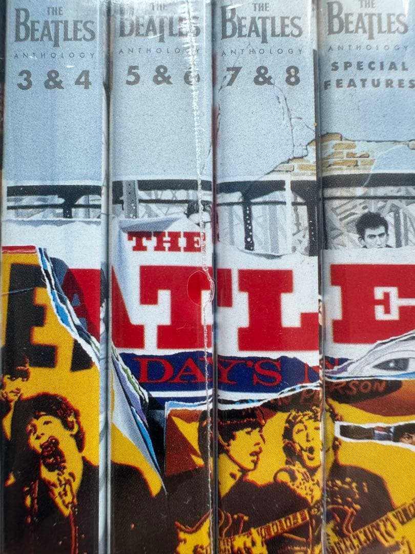 新品未開封未使用　ザ・ビートルズ・アンソロジー5ＤＶＤ　 初回赤帯付き