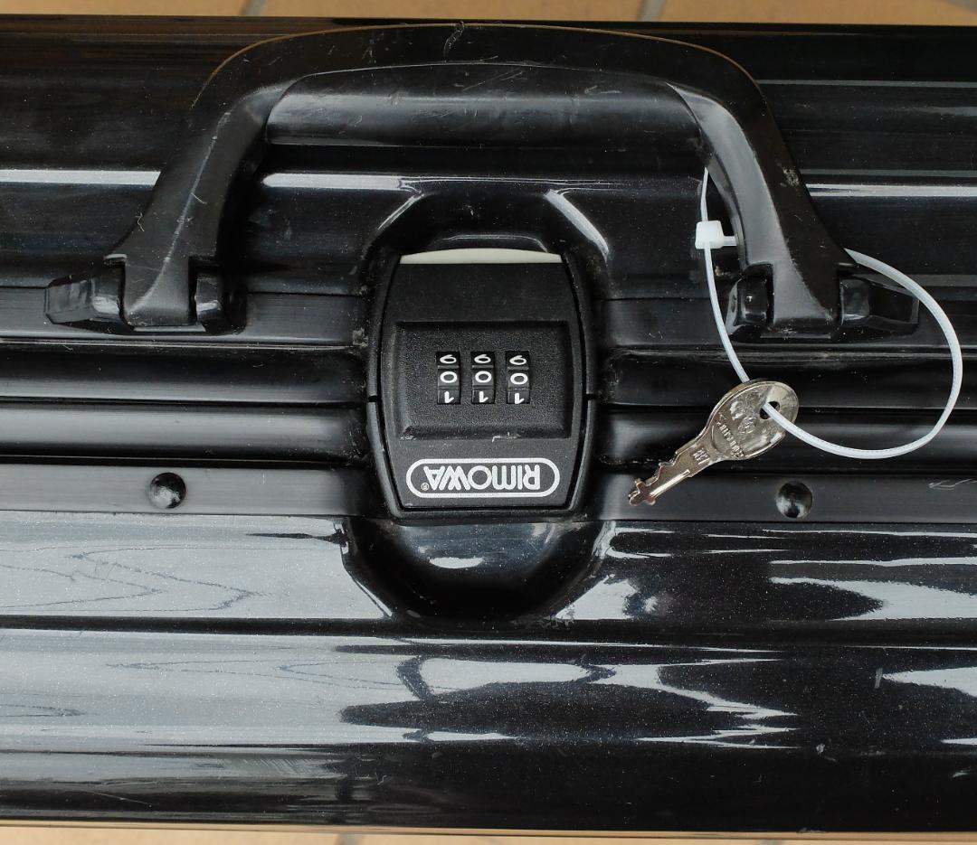 RIMOWAリモワ『サンバ・ノヴァ』プルタブ 2輪トロリー 66L 艶黒 レア