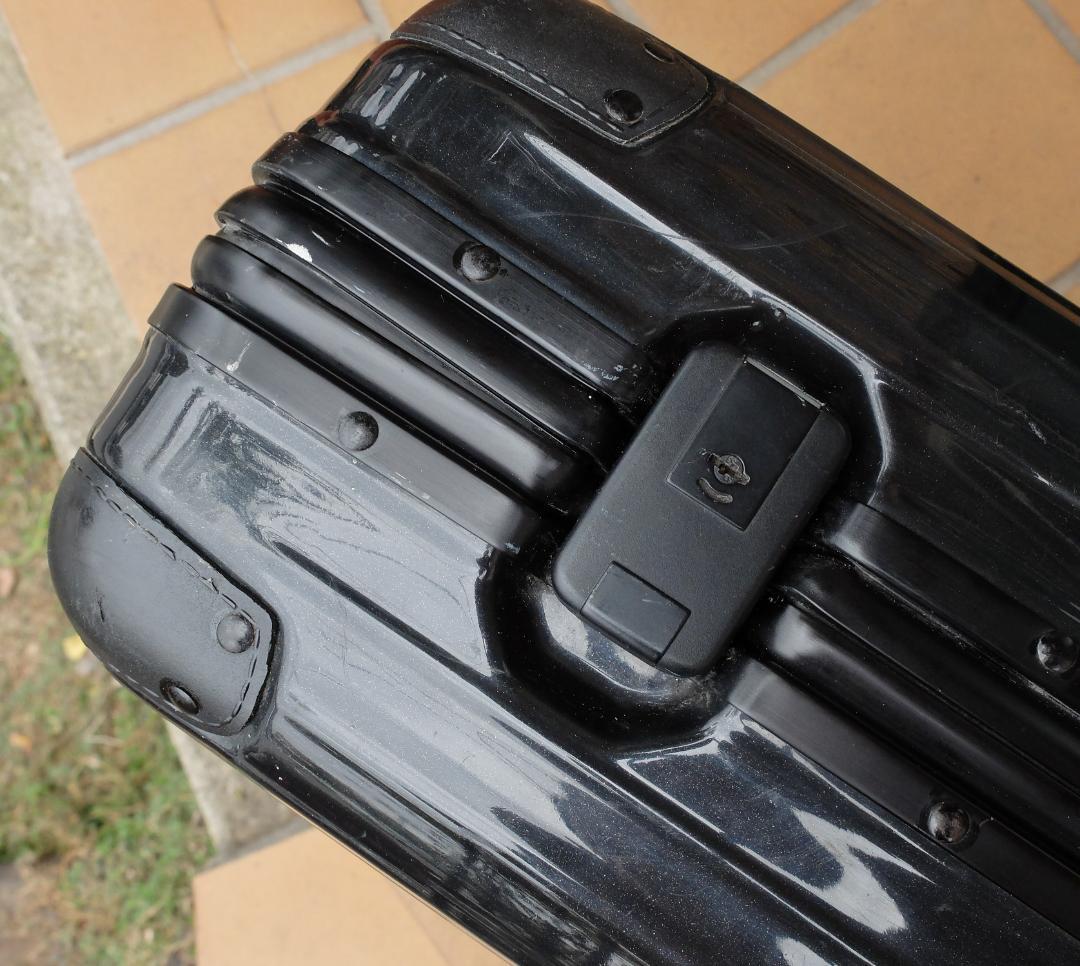 RIMOWAリモワ『サンバ・ノヴァ』プルタブ 2輪トロリー 66L 艶黒 レア