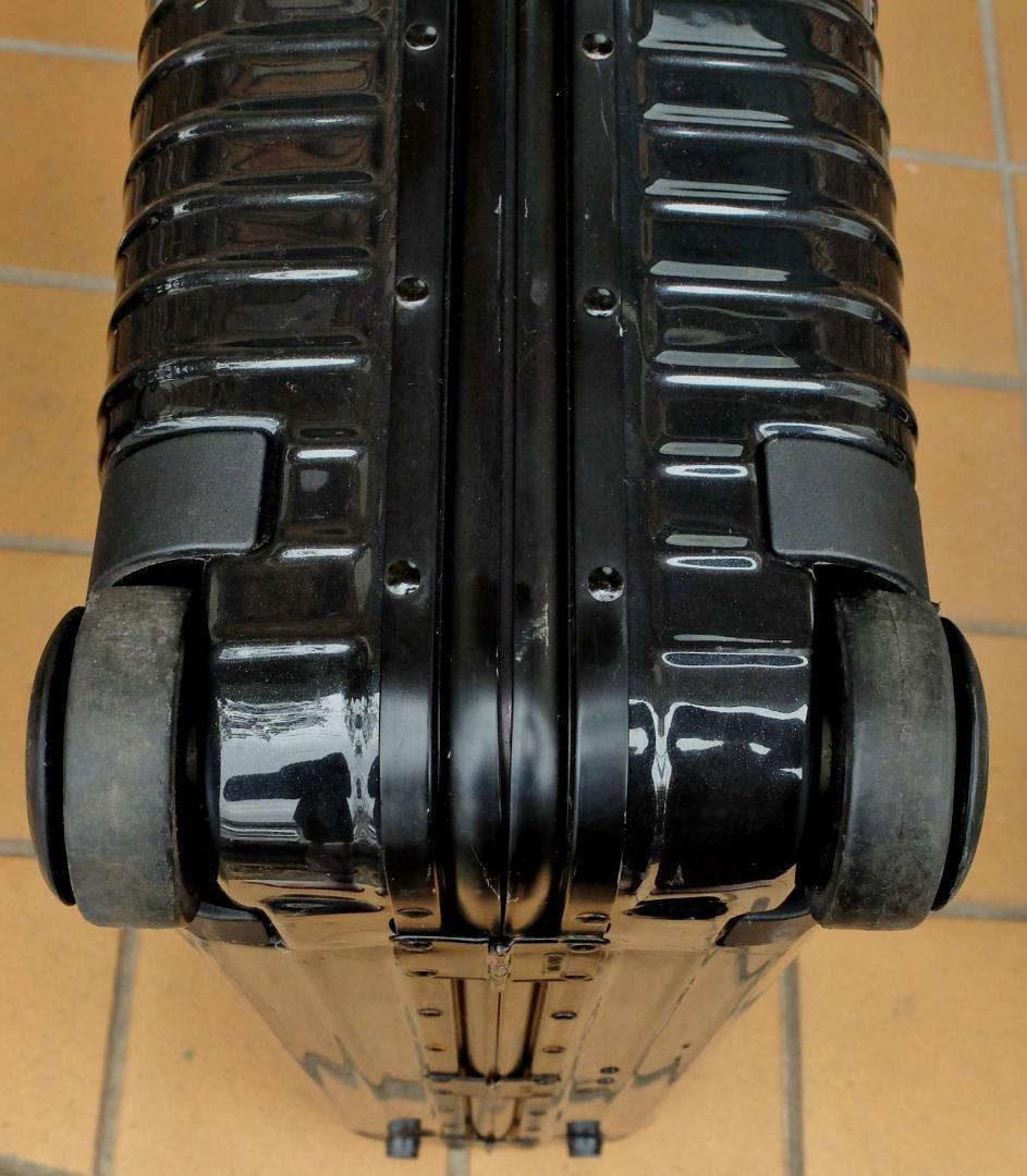 RIMOWAリモワ『サンバ・ノヴァ』プルタブ 2輪トロリー 66L 艶黒 レア