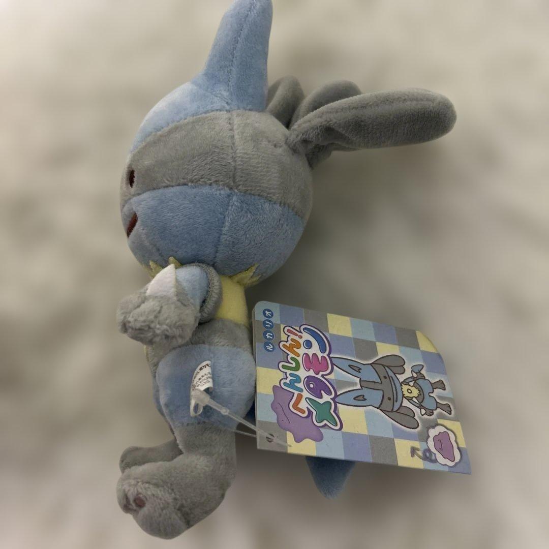 【美品タグ付】へんしん！メタモン ルカリオ ぬいぐるみ