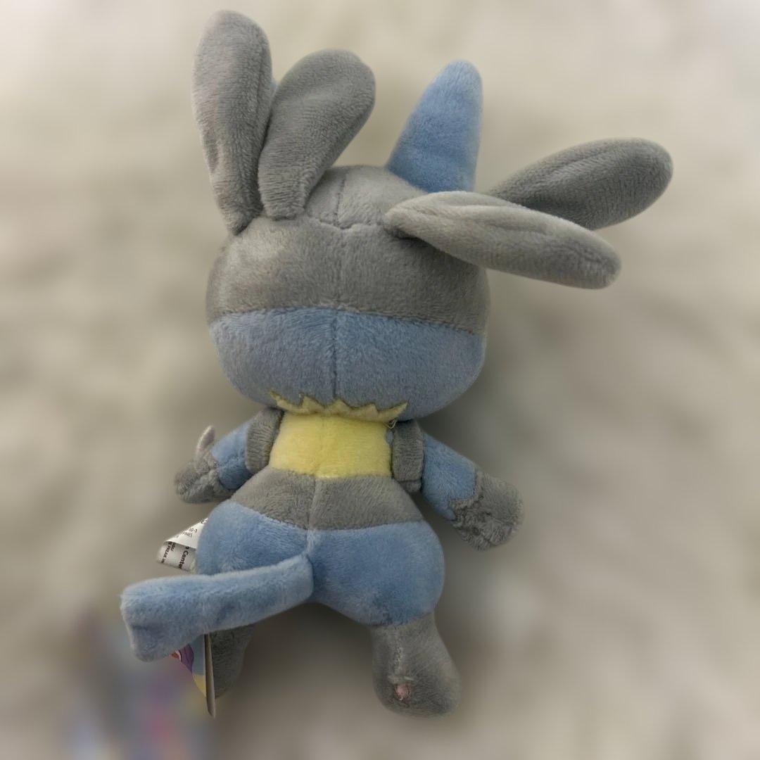 【美品タグ付】へんしん！メタモン ルカリオ ぬいぐるみ