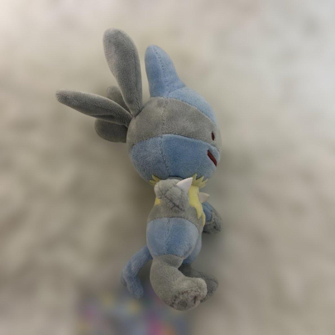 【美品タグ付】へんしん！メタモン ルカリオ ぬいぐるみ