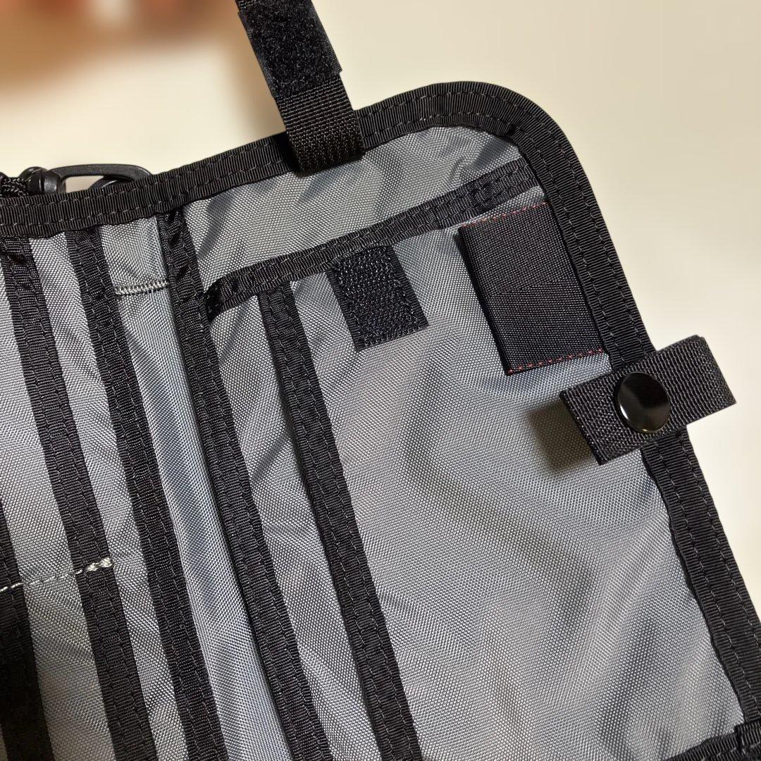 BRIEFING FOLDING PASSPORT CASE ブラック