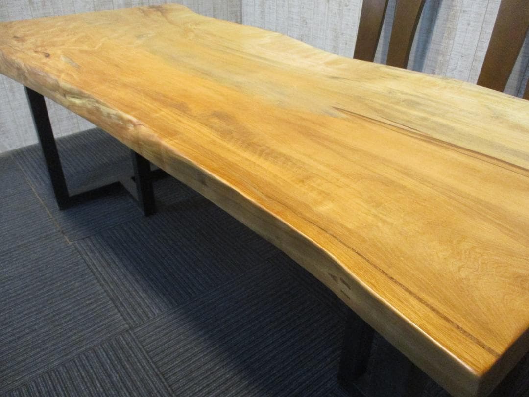 せ*き様 # 1194■　専用　栃　トチ　テーブル　　ダイニング　座卓　一枚板