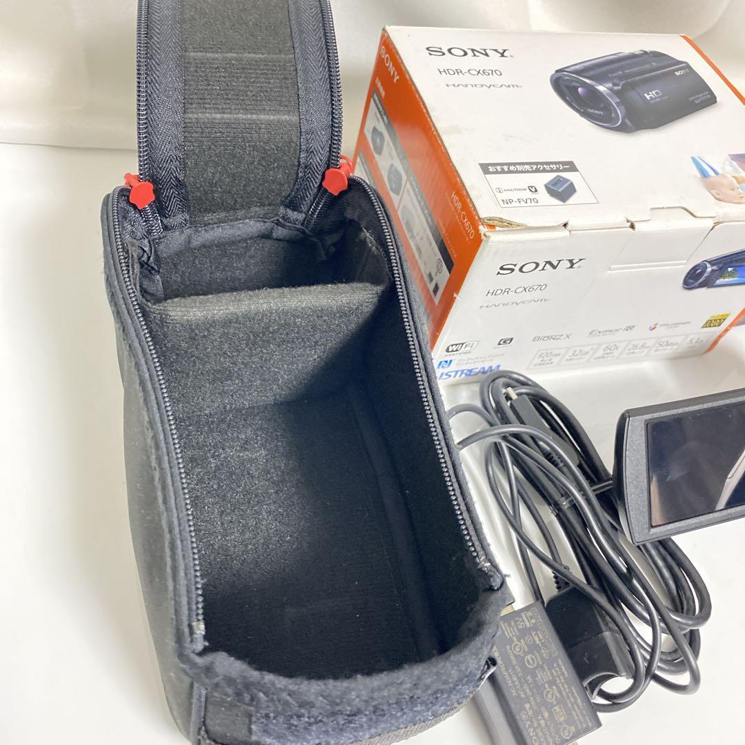 aikey 　　　　　HDR-CX670 ほぼ新品　SONY　ハンディカム