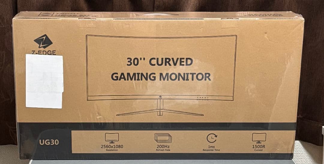 Z-EDGE 30インチ 200Hz WFHD ゲーミングモニター UG30