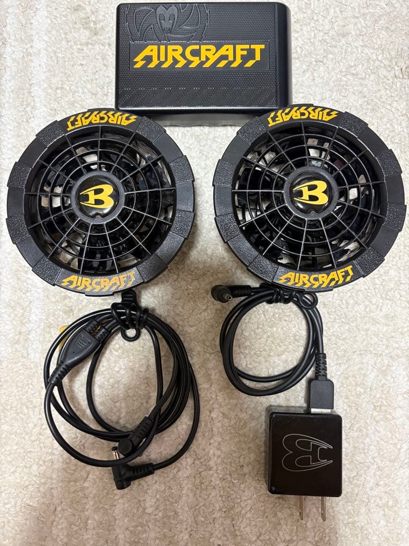 バートル　エアークラフト　AIRCRAFT 空調服　新品フィルター付き。