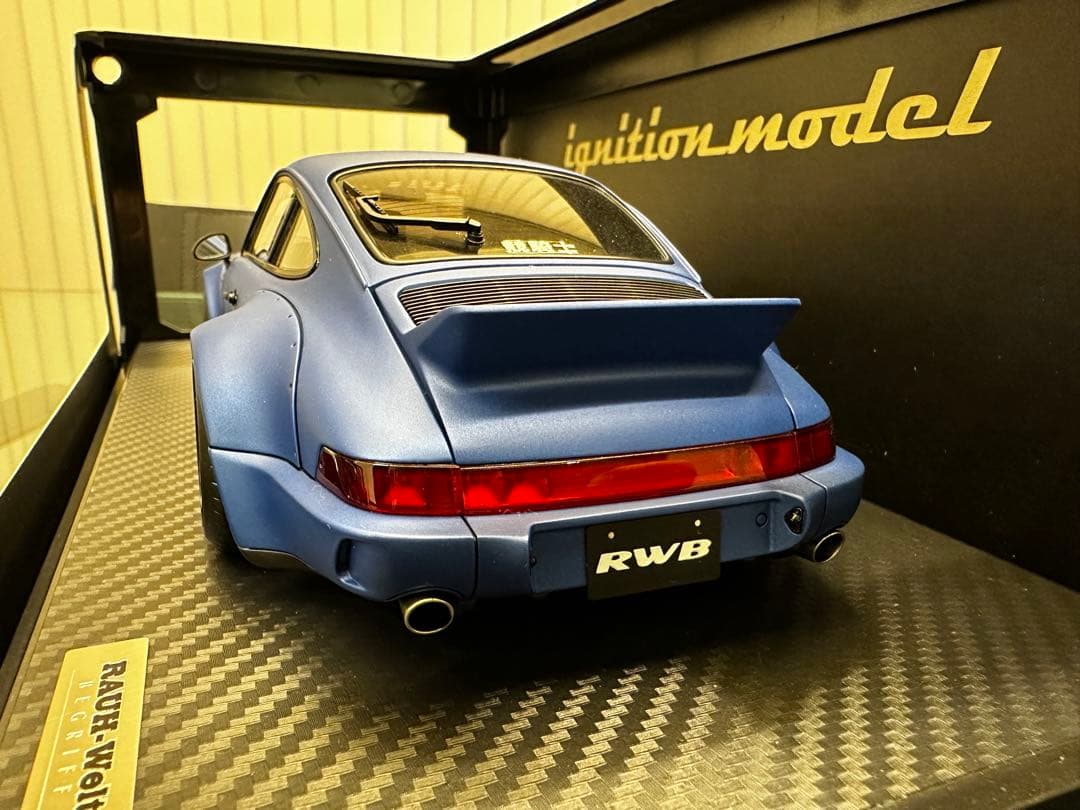 RWB964マッドブルーignition model 1/18限定1個