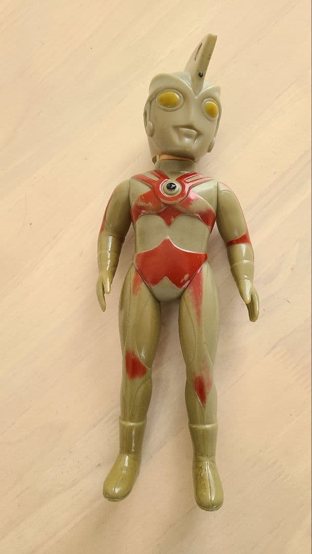 ノ*タ様 ブルマァク ソフビ ウルトラマンエース 面取れ　ウルトラマンA