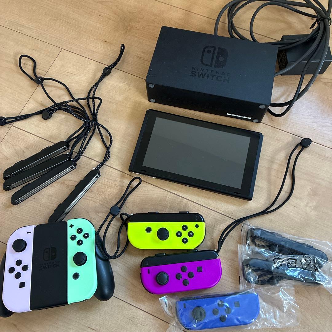 Nintendo Switch 本体 ジョイコン SDカード付き