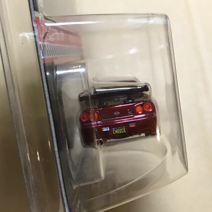 ホットウィール「ニッサン スカイライン GT-R BNR34」RLC