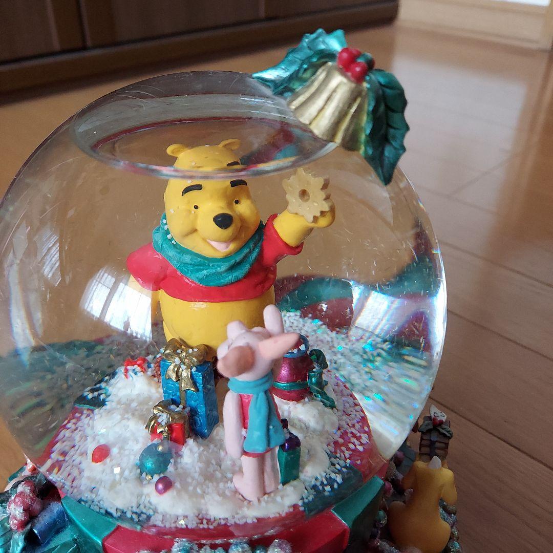 くまのプーさん☆クリスマス・スノーグローブ・スノードーム