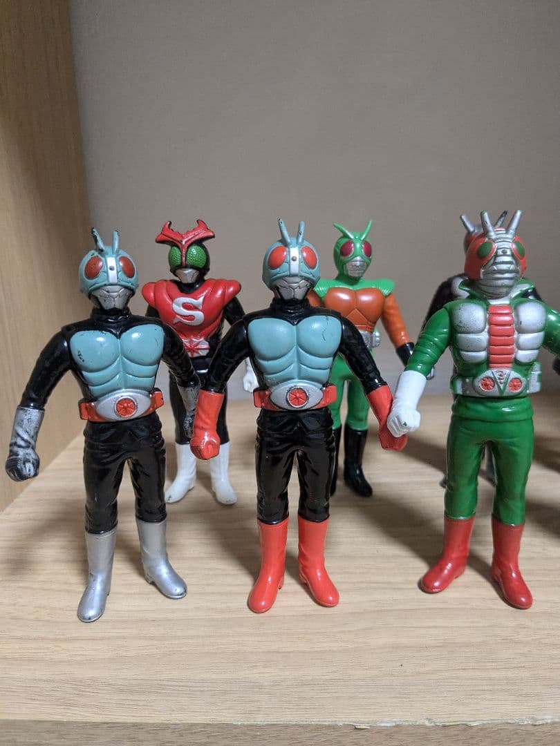 希少☆仮面ライダー ソフビ 10体 まとめ売り