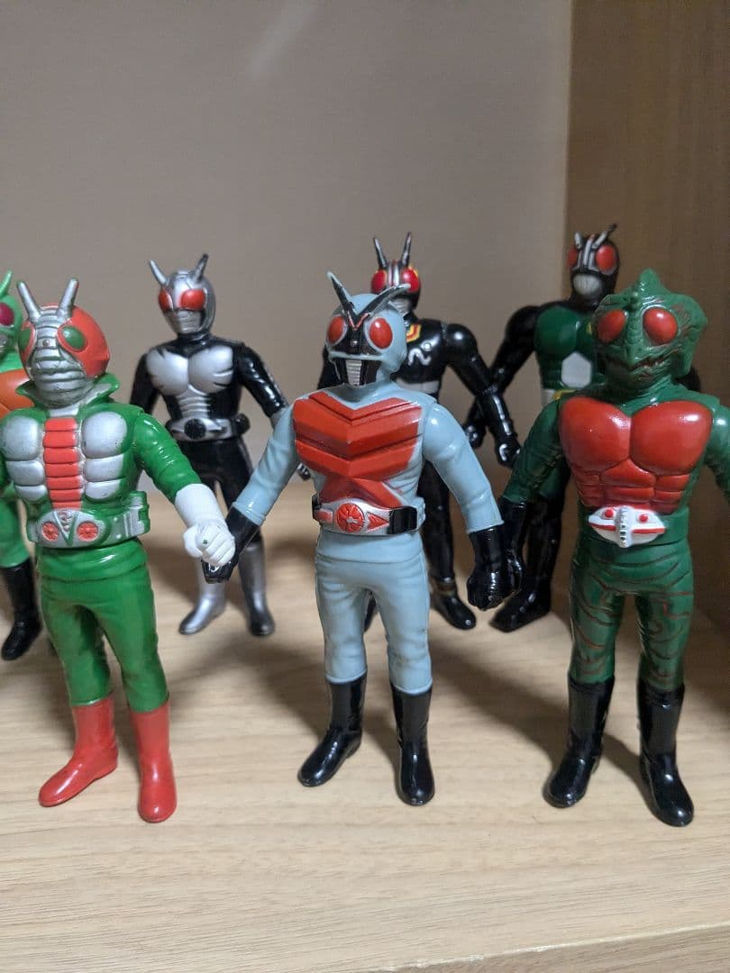 希少☆仮面ライダー ソフビ 10体 まとめ売り