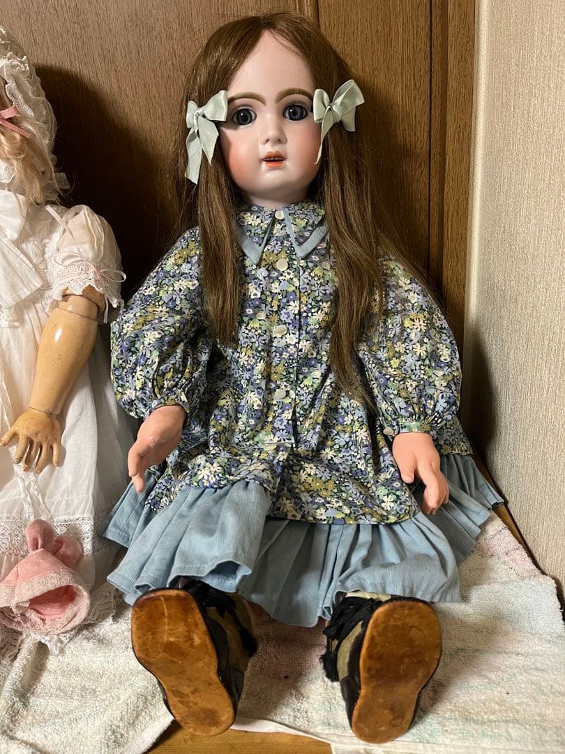 あさとも　アンティークビスクドールジュモー