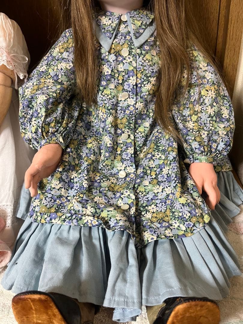 あさとも　アンティークビスクドールジュモー