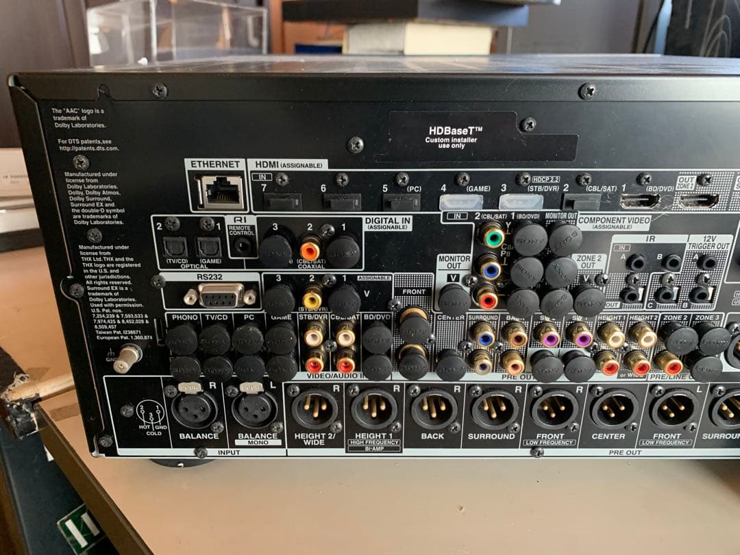 動作品　Integra DHC-80.6 AV アンプ　ONKYO